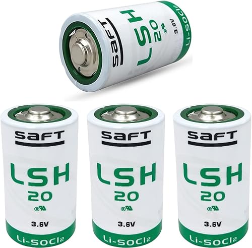 4 piezas LSH 20 batería para LSH20 D tamaño 3.6V 13000mAh batería de litio primaria