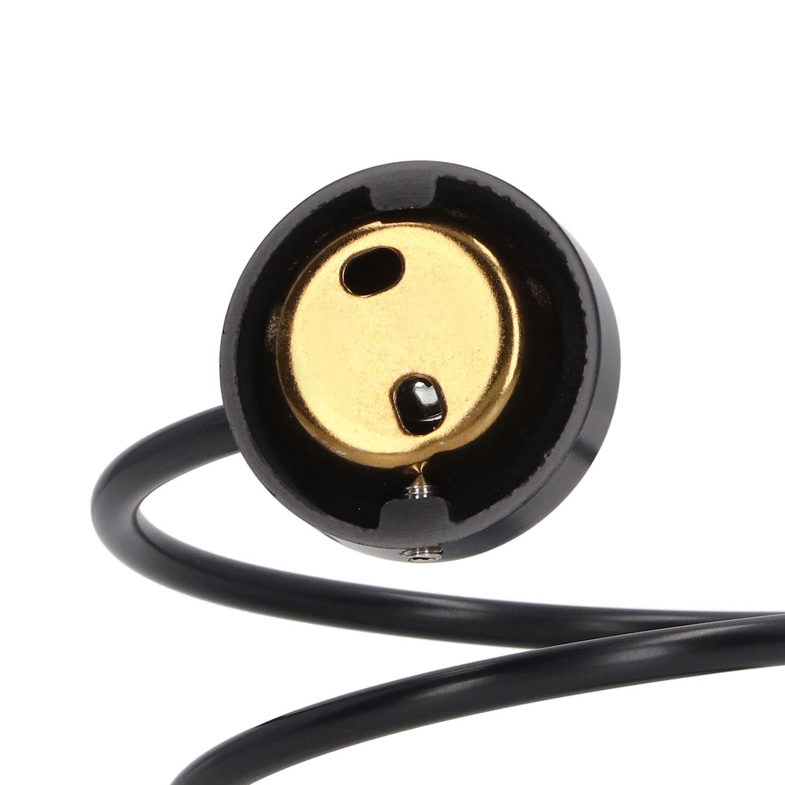 Wakects Porta Asciugacapelli da Parete Supporto per Asciugacapelli da Parete in Acciaio Inox 304 Porta Phon da Muro Salvaspazio con Viti di Fissaggio per Bagno Camera da Letto(Nero)