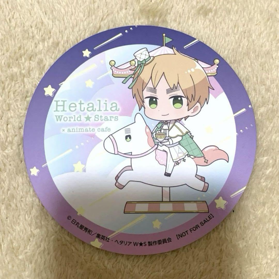 ヘタリア アニメイトカフェ/アニカフェ 特典コースター 11枚全種