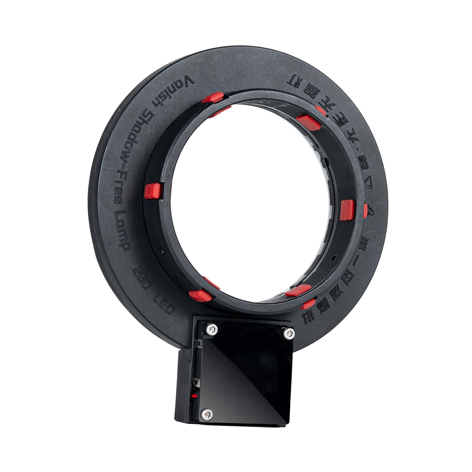Professional Microscope Rings Light with 360 Degree Illuminate & Rechargeable Battery for Scientific Observation Microscope LED Light