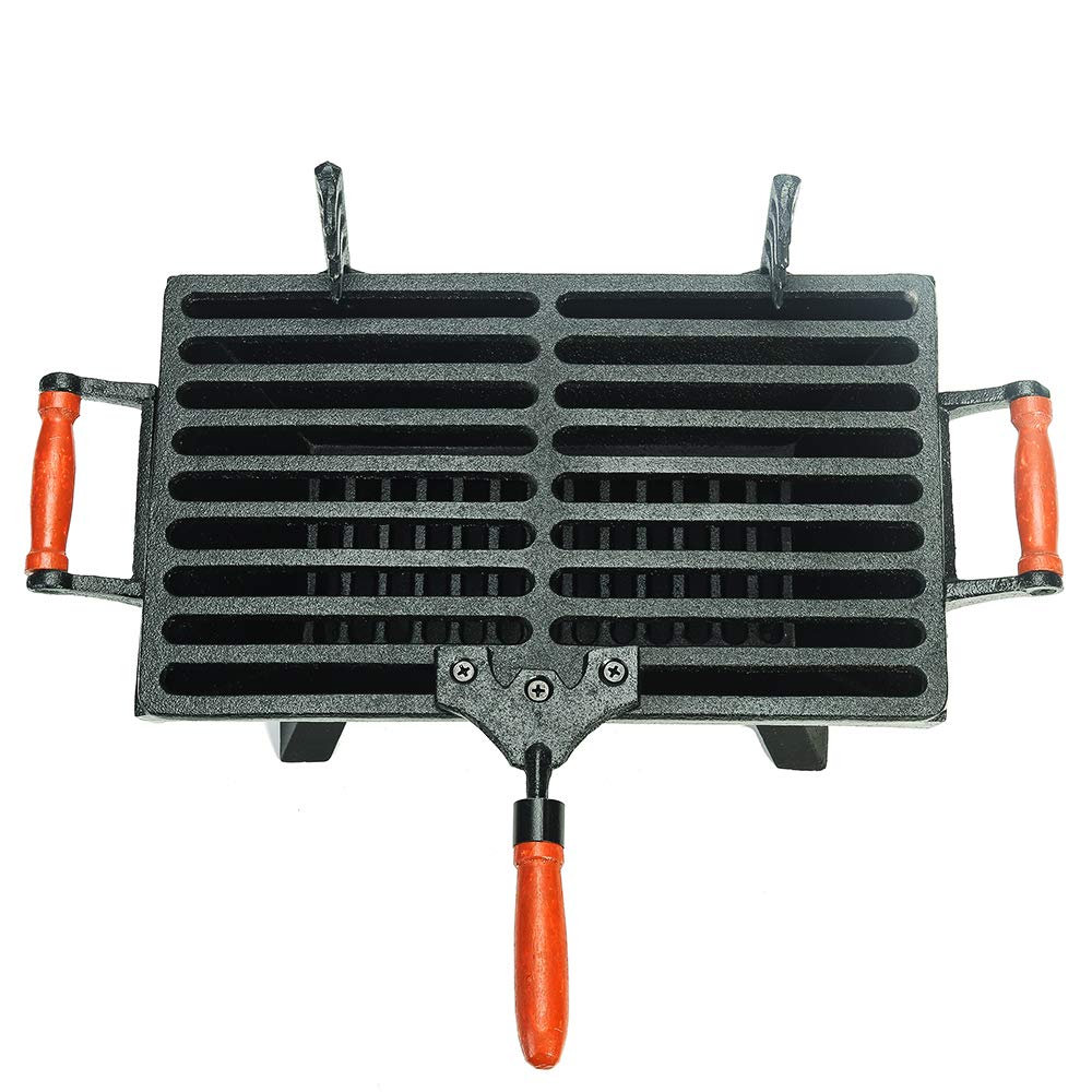 Buy Sungmor Heavy Duty Cast Iron BBQ Grill Indoor Outdoor Tabletop