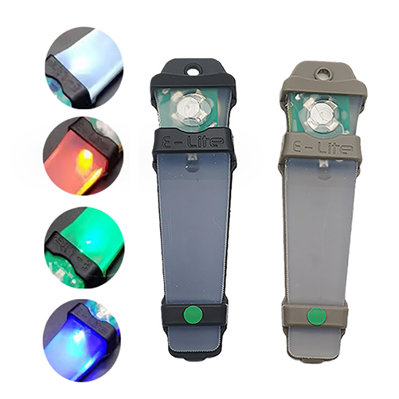 Tacticals Casco Seguridad Luz Intermitente Exterior Caza Luz de Supervivencia Personales Identificación Marcador Luz Regalo Supervivencia Linterna