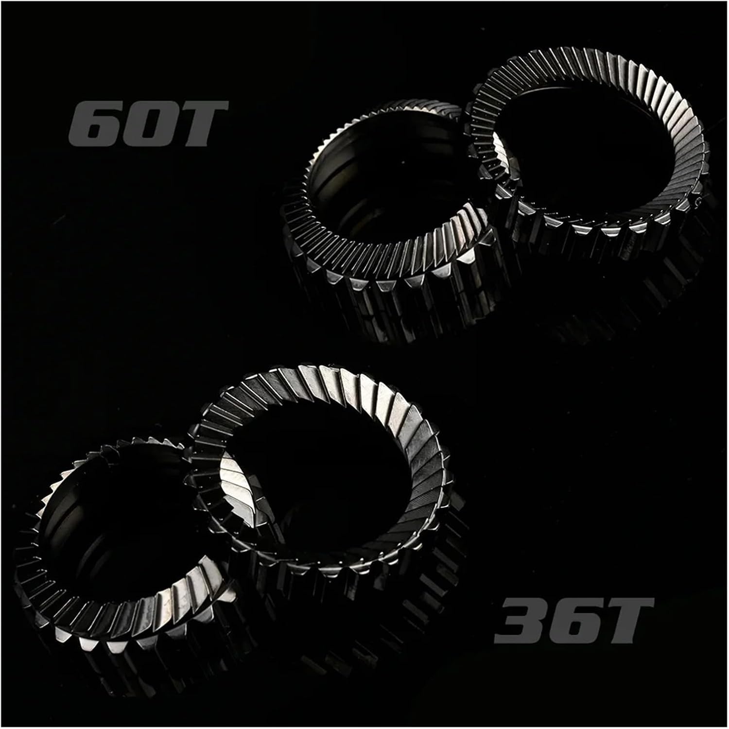 Bicycle Hub Ratchet 36T 60T Meshing Spiral for Road Bike ，Compatible with GOLDIX 370/350/310/180/160 Series