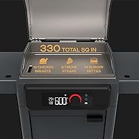 Vista 3 de Current® Model G Griddle, Smart Electric Outdoor Flat Top BBQ Grill with 200°F to 600°F Range for Searing & Roasting, Digital Precision