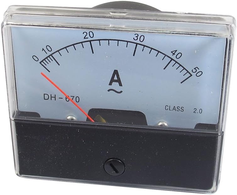 Analoges Strommessgerät DH72 - AC/DC 0-30A Panel Meter Klasse 1.5