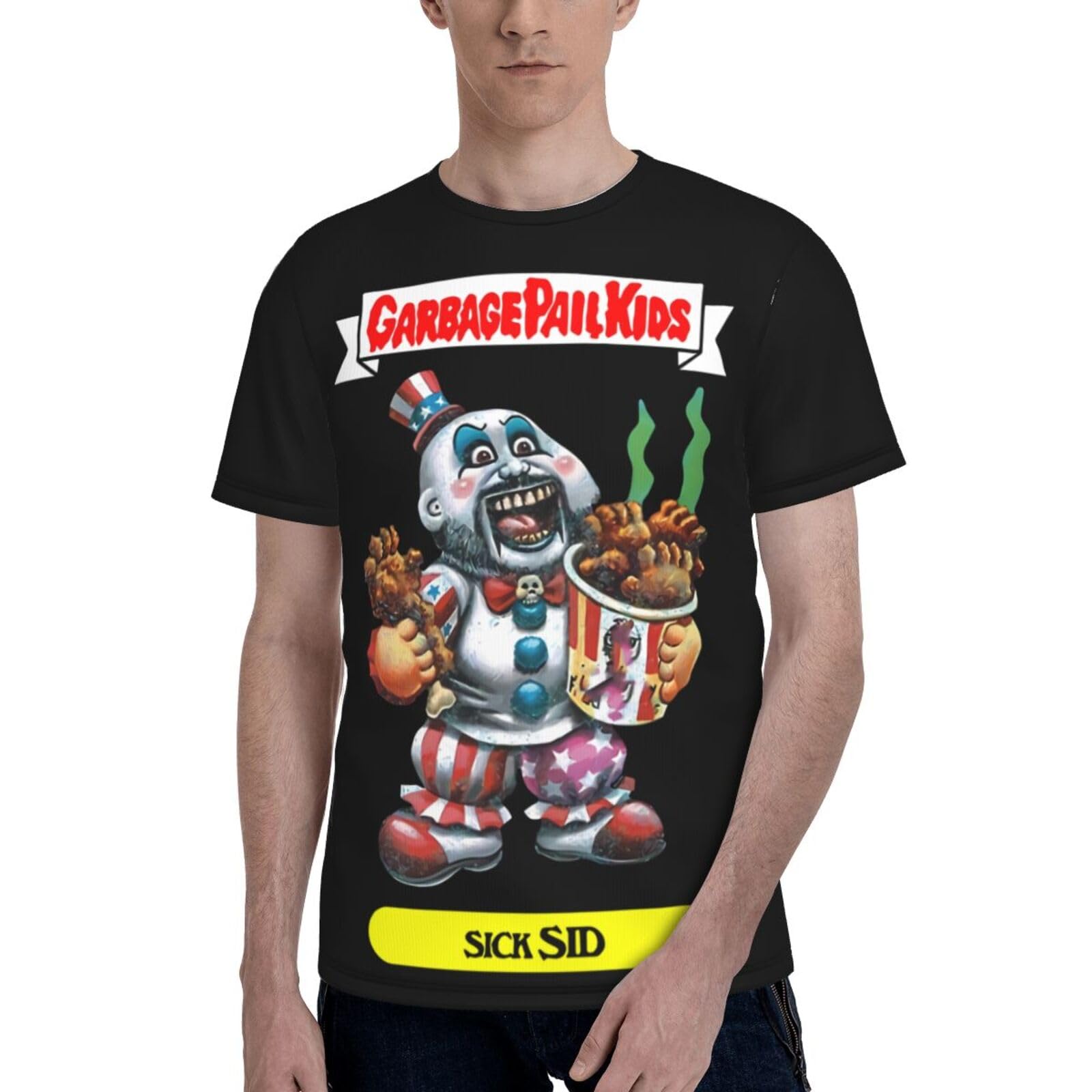 BATCHONET Shirt Boys Fashion Tee Summer Crew Neck Short Sleeves Tops