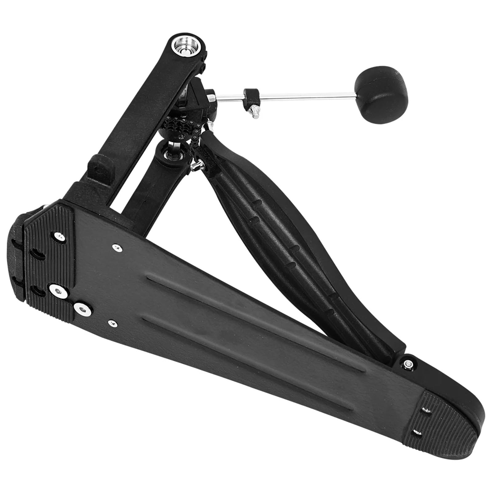 Pedale portatile a catena antiscivolo in lega di alluminio a doppio tamburo for batteria elettronica, strumento a percussione a pedale