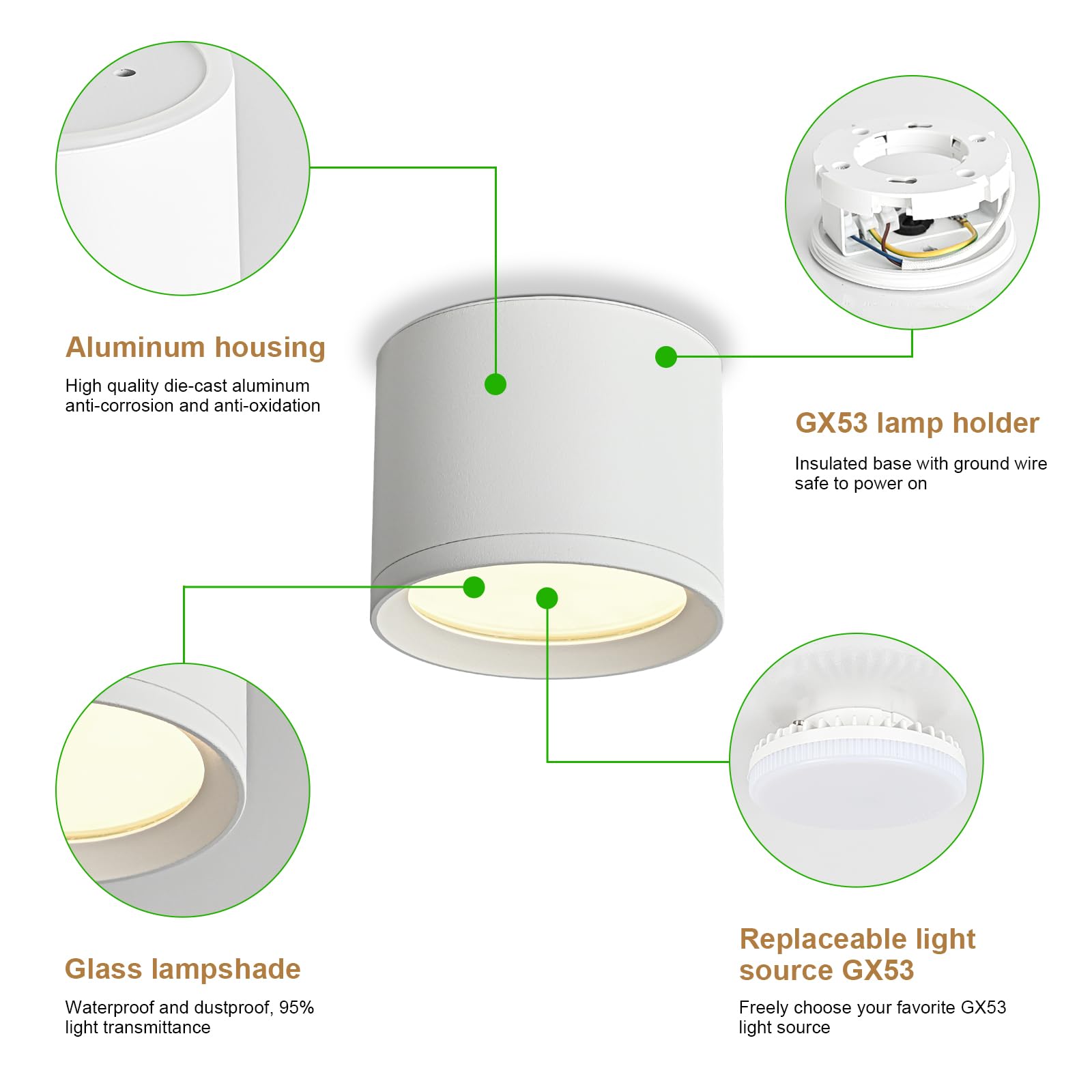 KYOTECH Opbouwspot IP44 – plafondlamp voor badkamer – 84 x 65 mm led-spot opbouw plafond 230 V waterdicht – aluminium rond 3000 K zwart downlight voor badkamer, keuken, slaapkamer, 4 stuks KYOTECH Opbouwspot IP44 – plafondlamp voor badkamer – 84 x 65 mm led-spot opbouw plafond 230 V waterdicht – aluminium rond 3000 K zwart downlight voor badkamer, keuken, slaapkamer, 4 stuks