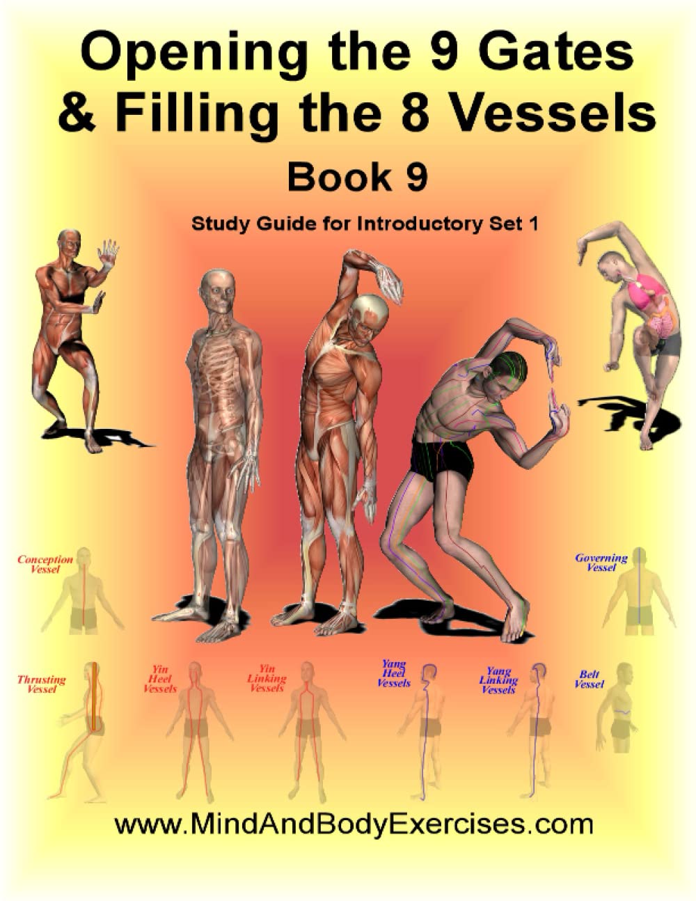 Book 9-Opening the 9 Gates & Filling 8 Vessels-Intro Set 1 (Internal Arts & Energy Cultivation Series (Tai Chi, Qigong, Dao Yin, Energetics))