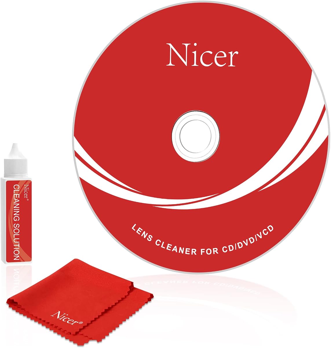 Nicer CD/VCD/DVD Player Cleaner Kit NS-2
