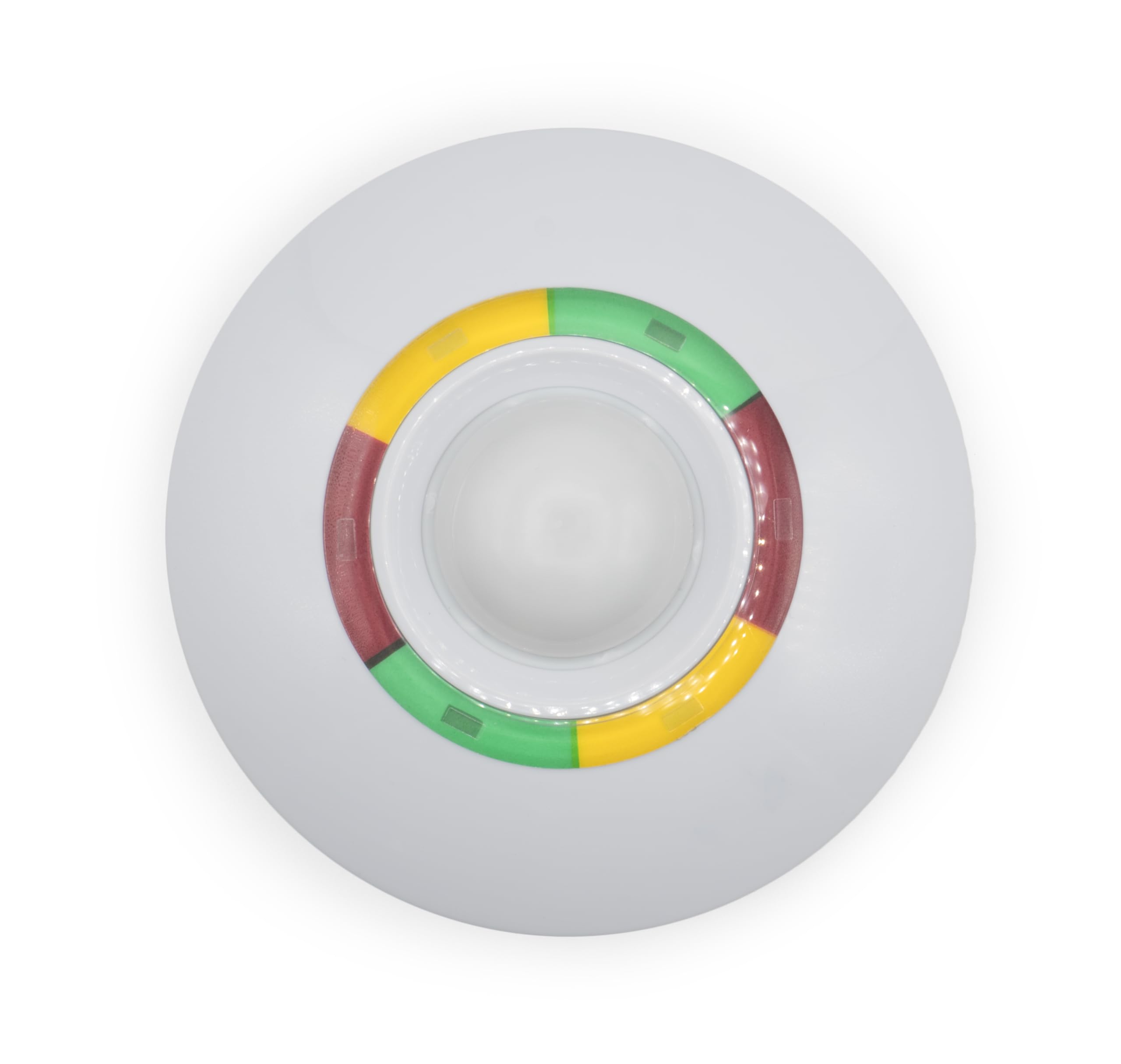 Rilevatore da Soffitto Dual PIR + MW, 360°, Copertura 12m, Anti Animali, Tecnologia DMF/DMT, Design Elegante da Interno (AS-CDTC-009)