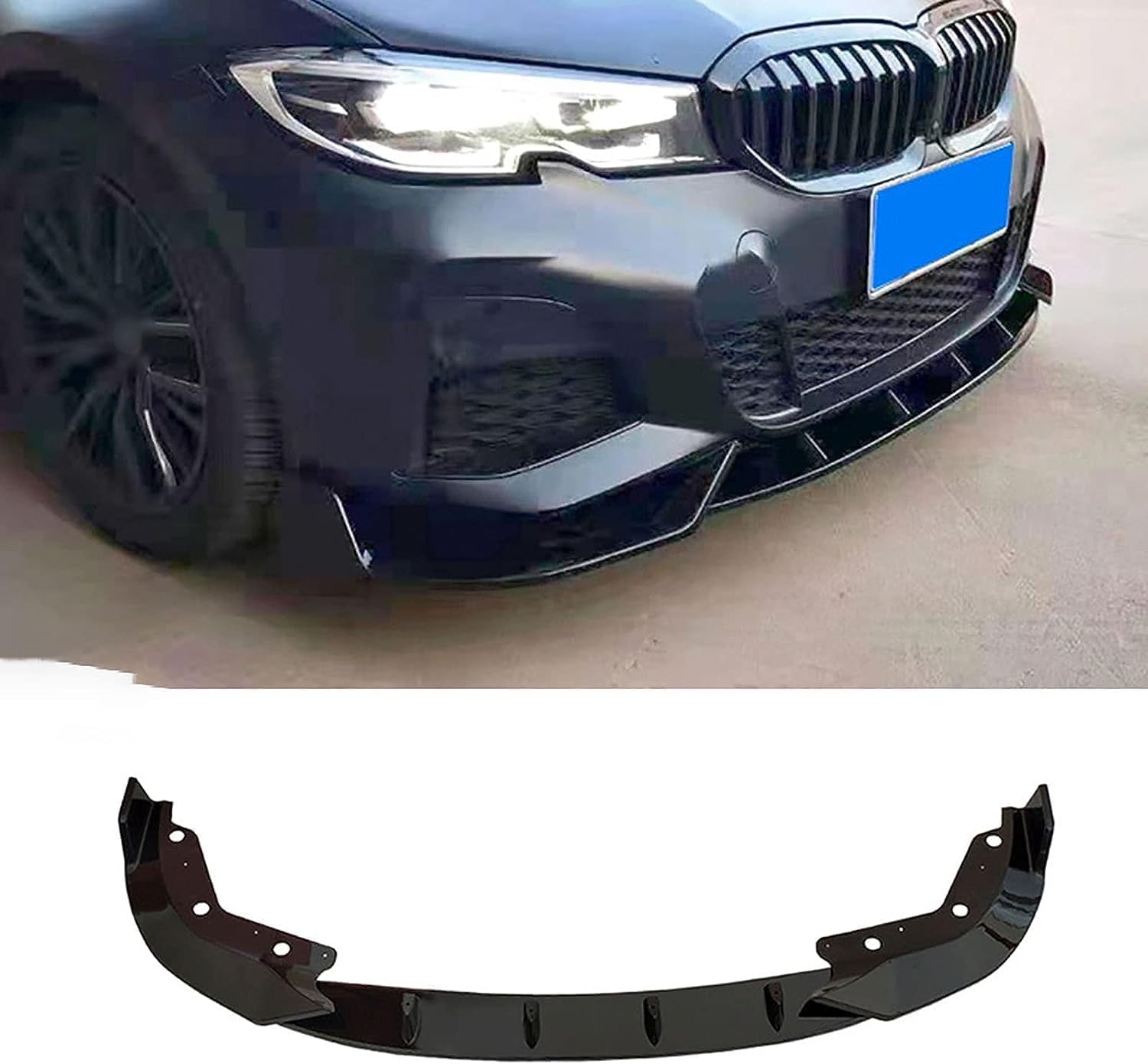 Kit lame de pare-chocs avant pour BMW G20 M Sport : le spoiler idéal pour vos sorties sur circuit