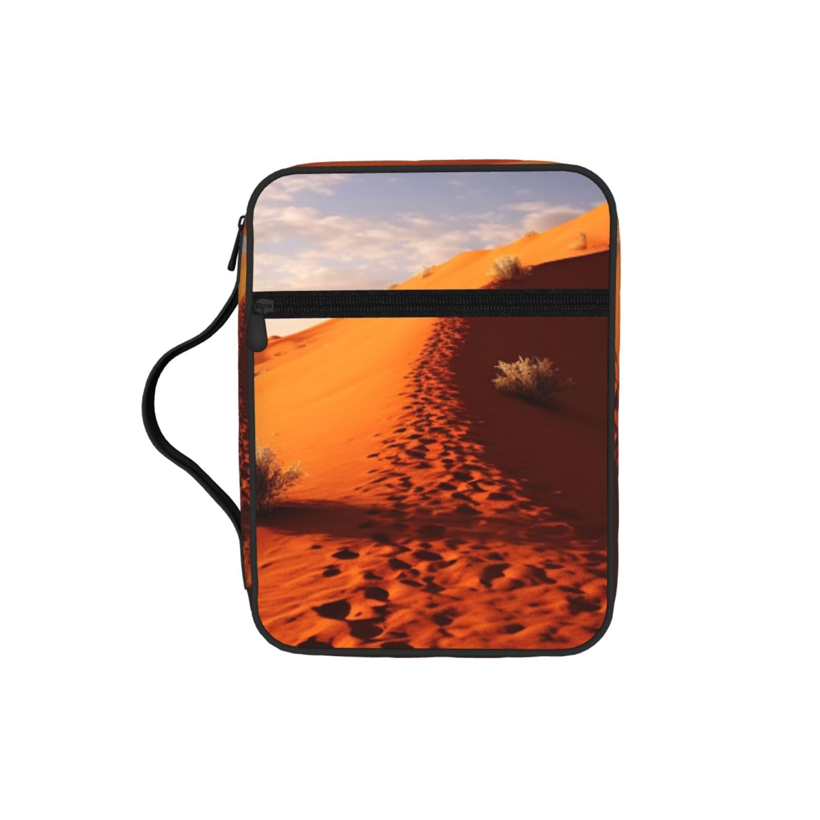 Desert Bible Cover Case Waterproof Bible Bag With Handle Organizer Storage Book Cover For Bible Study