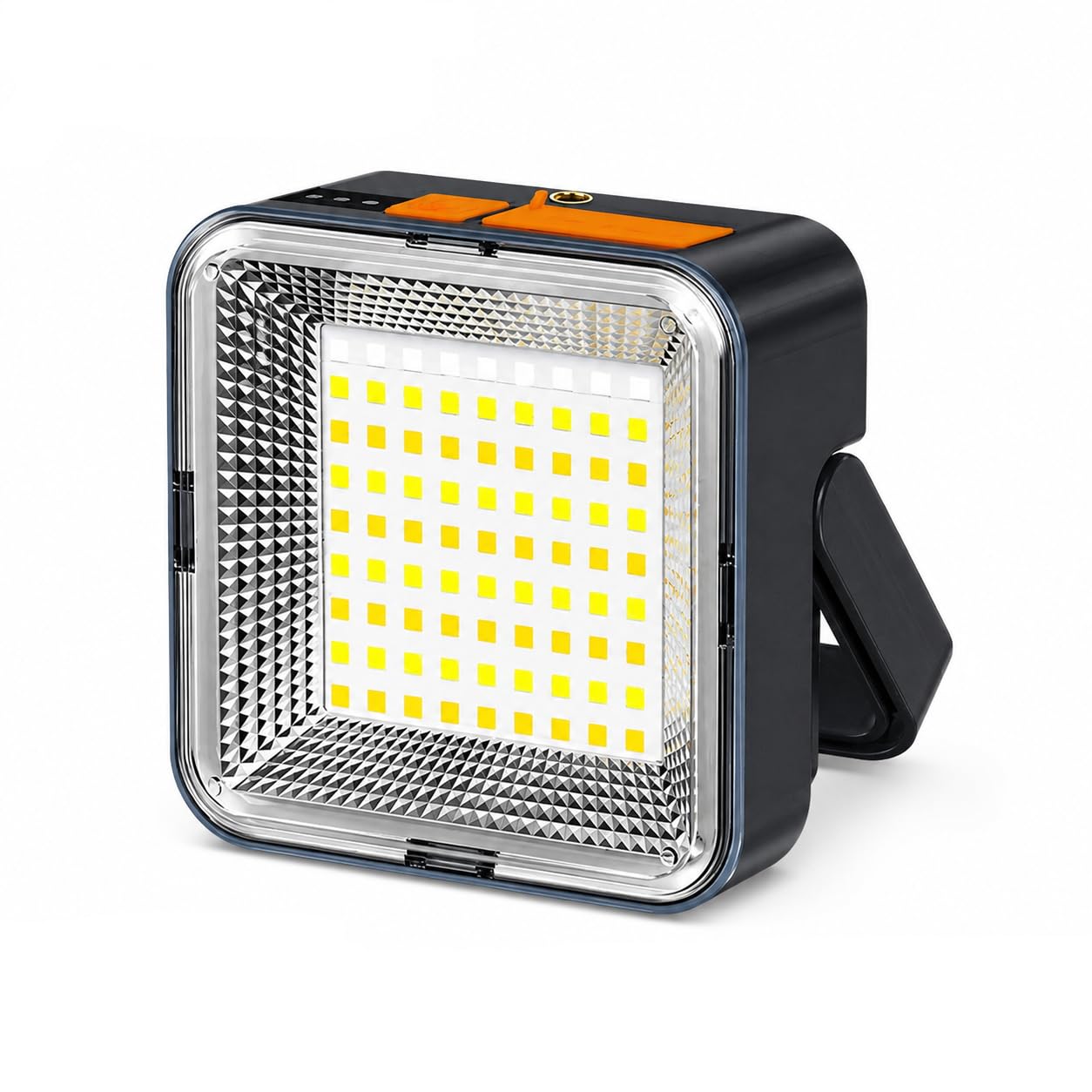 1Pc, Rechargeable Solar Camping Lantern, 2-in-1 LED Flashlight, COB Emergency Light with USB Charging, Magnetic Base, Portable Lantern for Outdoor Adventures, Blackouts, Hiking-image-42