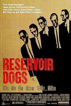 Reservoir Dogs 1992 Movie Poster - Size 24"x36" 60.96 x 91.44 cm An Authentic Poster Office Print with Holographic Sequential Numbering