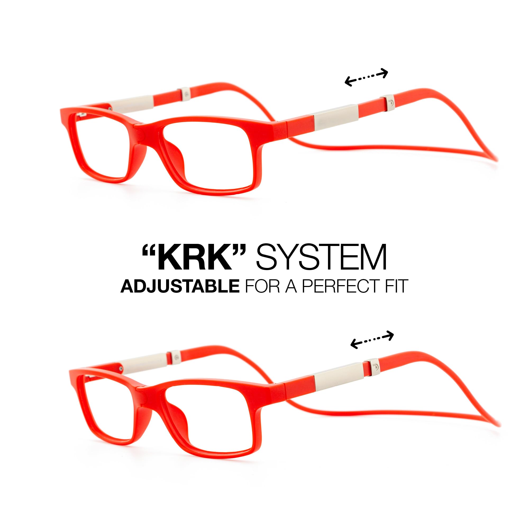 DIDINSKY Krik Occhiali da Lettura Magnetici, Anti Luce Blu | Chiusura magnetica frontale · Per leggere da vicino · Anti luce blu · Ingrandimento +1.0 a +3.0 · Custodia inclusa