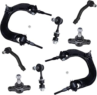 8pc Front End Suspension Kit for Hyundai Sonata XG300 XG350 Kia Optima Amanti Magentis, 2 Upper Control Arms 2 Lower Ball Joints 2 Outer Tie Rod Ends 2 Sway Bar Links Replacement