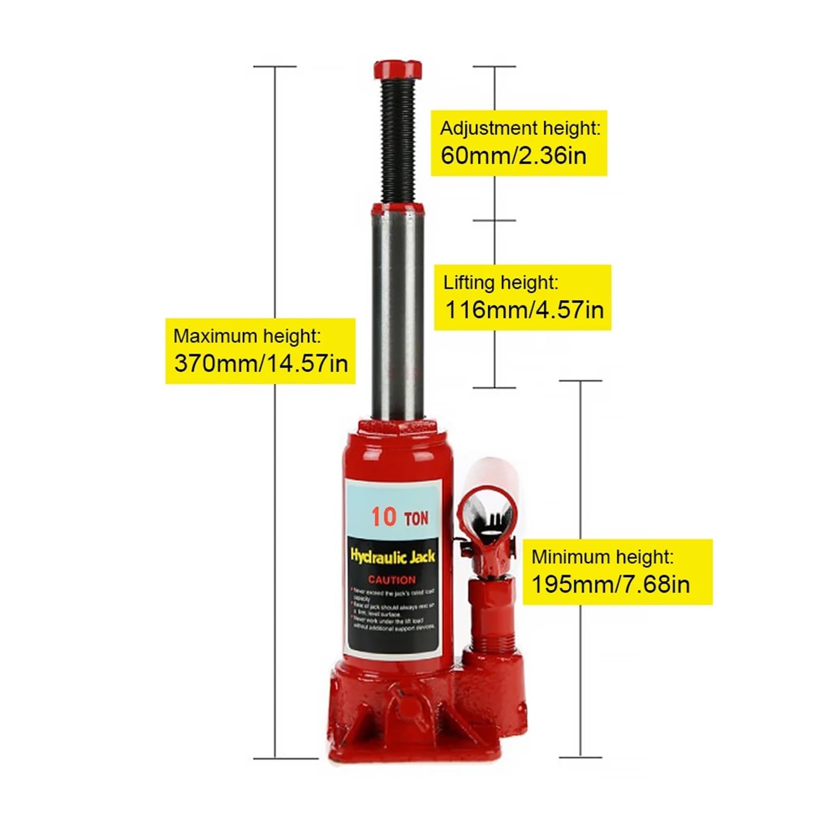 Cric Idraulico for Auto saldato da 2/5/10 tonnellate Cric Idraulico for Auto Cric for Auto Cric for Auto saldato for Auto(5 TON)