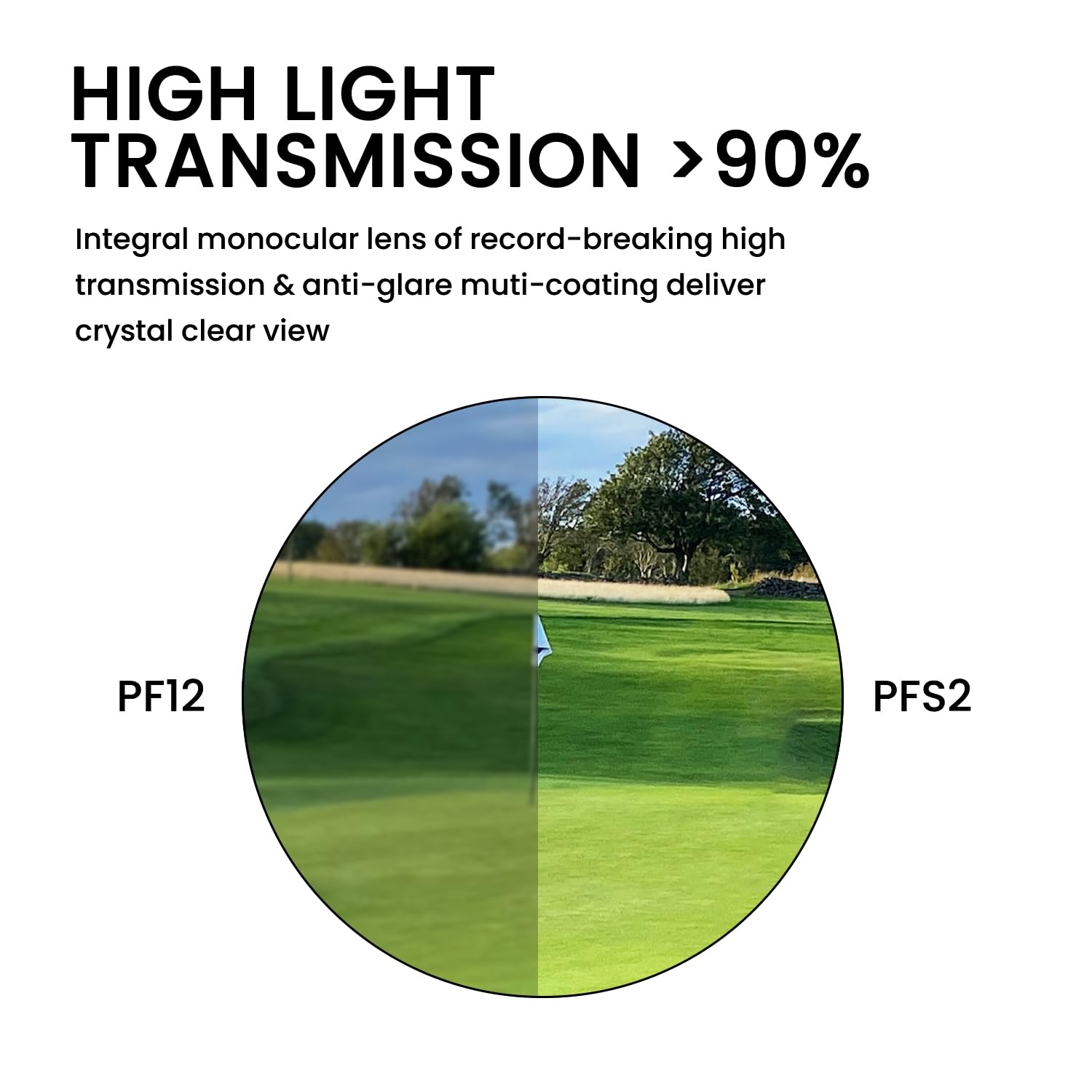 MilESEEY Telemetro da Golf con Doppia Ottica Rossa e Nera, Telemetro Laser con Interruttore di Pendenza, Portata di 1000 Iarde, Blocco della Bandiera con Vibrazione a Impulsi