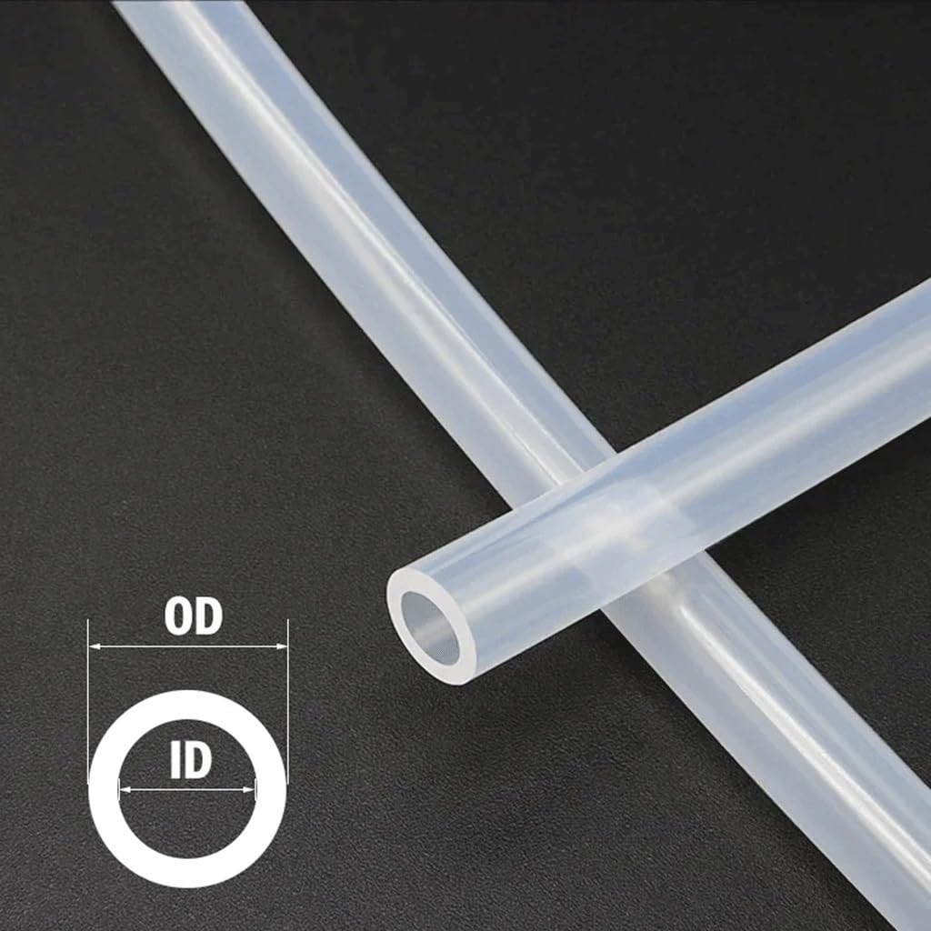 Wasser-Luft-Silikonschlauch, Transparenter Silikonschlauch, flexibel, for Garten-Gummischlauch, Aquarium, weicher Schlauch, Schlauchteile(ID 18mm x OD 24mm)