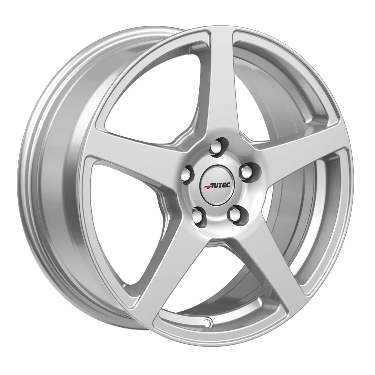 4x Llantas AUTEC VALEA 7.0x17 ET45 4x100 Brillantsilber