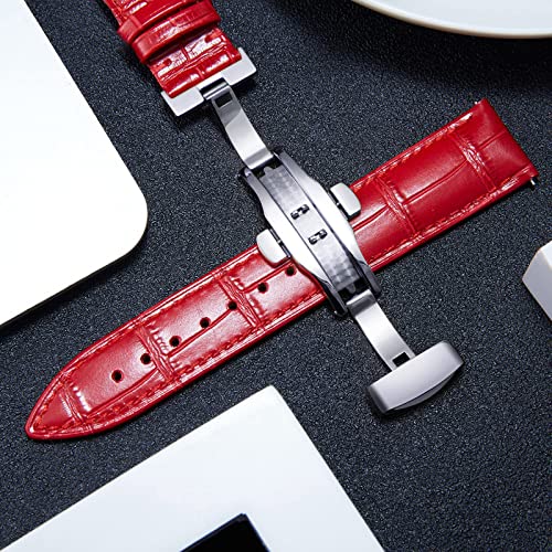 Bracelet de montre cuir rétro interchangeable pour remplacer votre sangle usée - 2