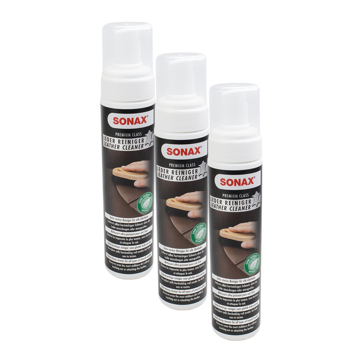 SONAX 3X 02811410 PremiumClass LederReiniger 250ml
