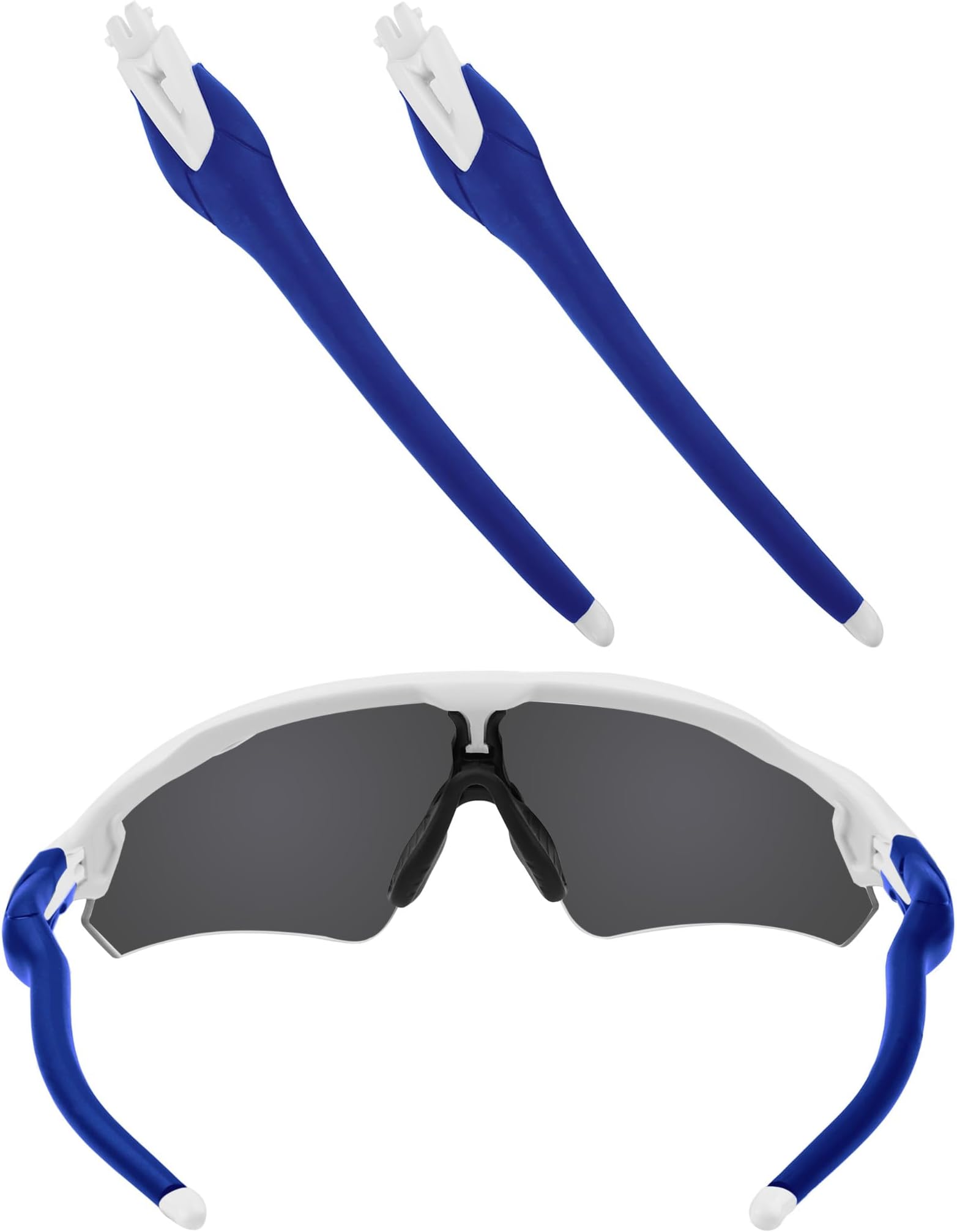 Replacement Black Temple Arms for Oakley Radar EV Path/Radar EV Pitch/Radar EV Path Asian Fit Sunglasses