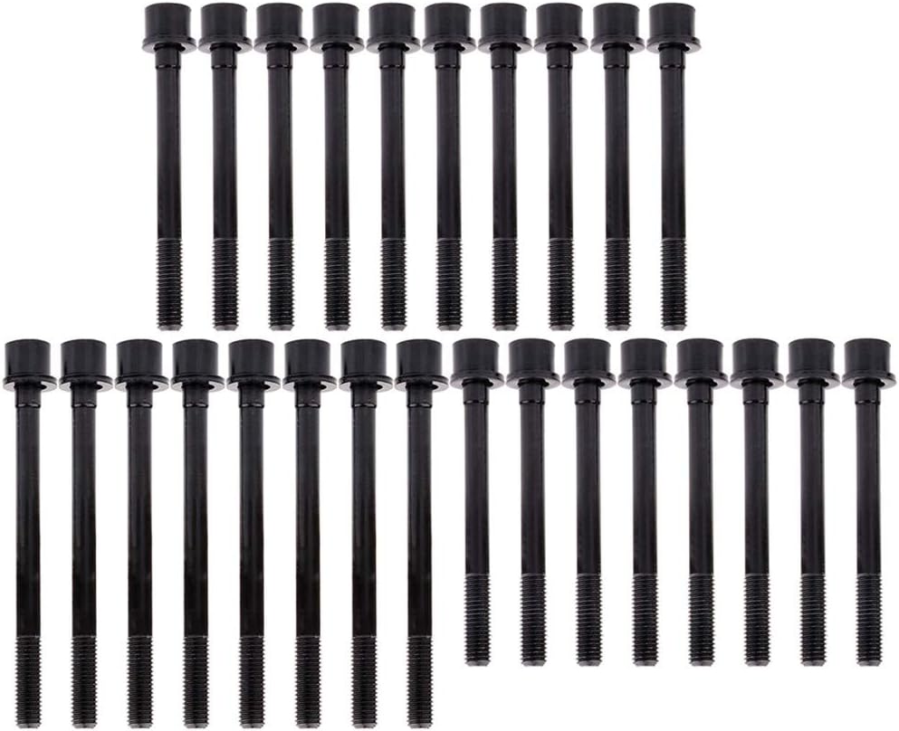 ECCPP Head Bolts Set Replacement for Nissan 200SX Frontier Aaxima Pathfinder Xterra 3.0L 3.3L 1984-2004 Engine Head Bolt Kits