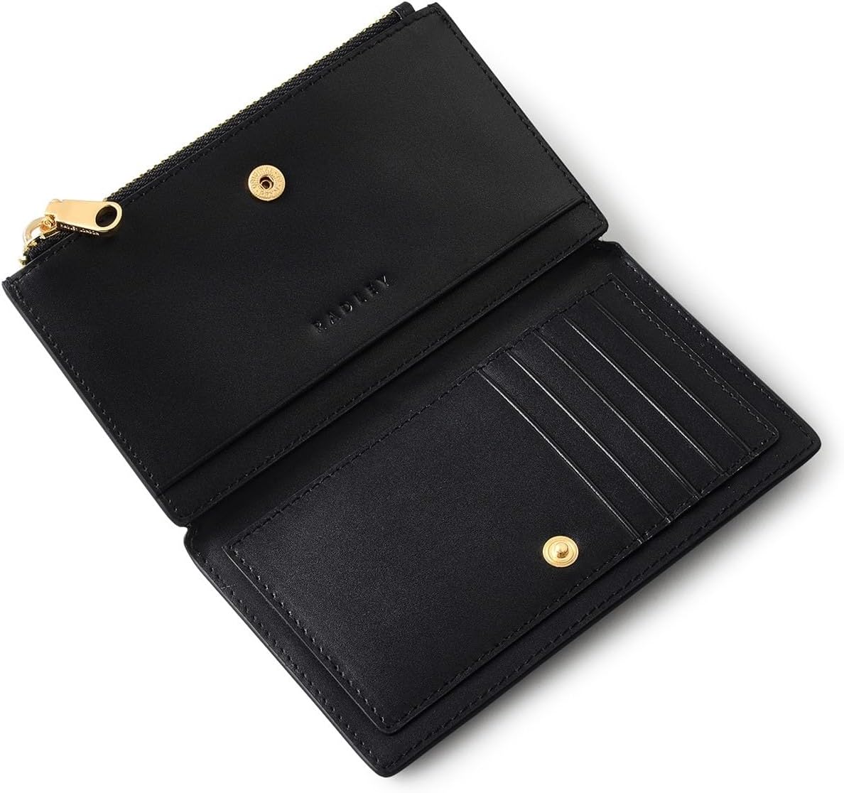 RADLEY Womens The Tales of Spring Medium Ziptop Purse, Black, One Size