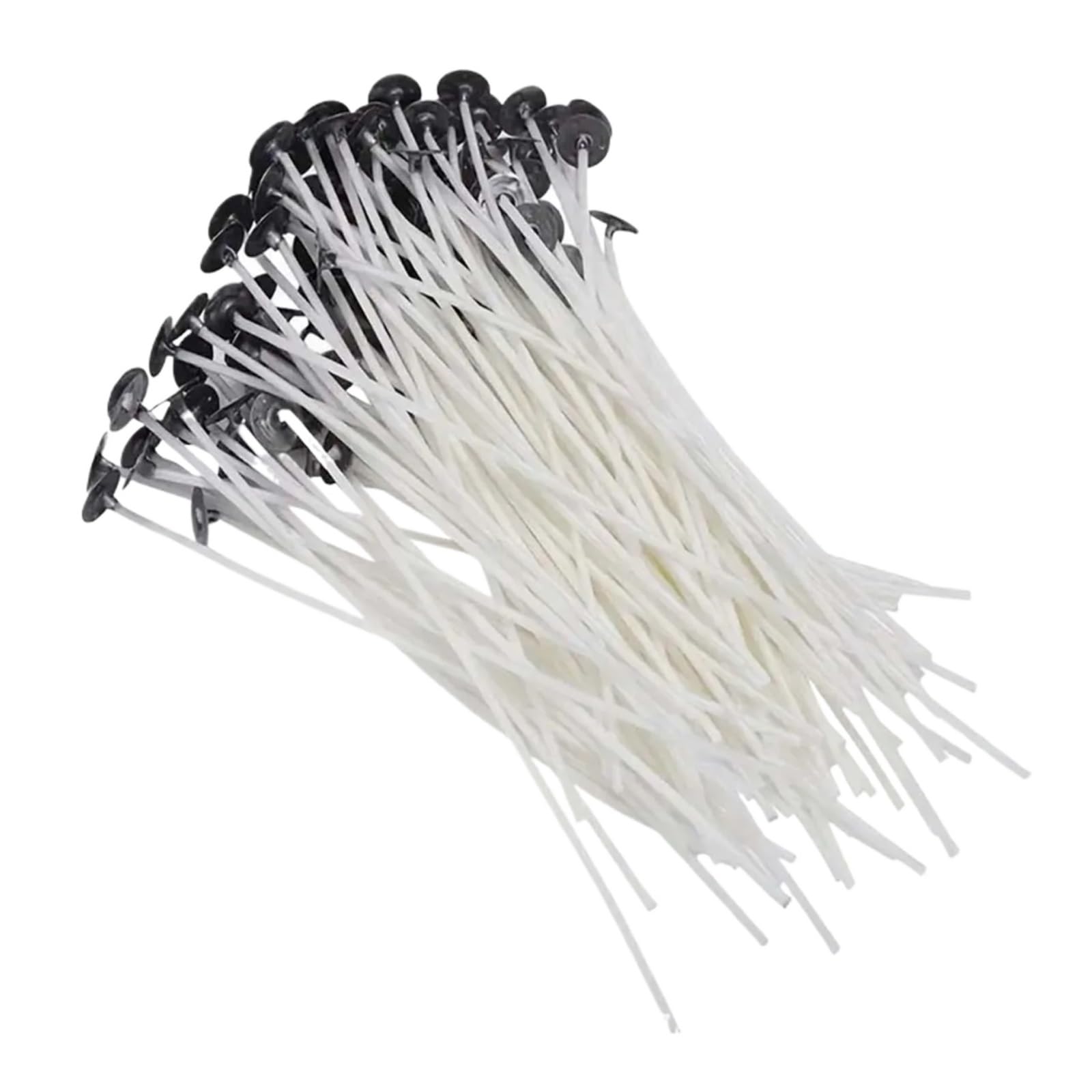 Kerzendocht 300 Stück Rauchfreie Kerzendochte, Sojawachs, Reiner Baumwollkern, DIY-Herstellung, Vorgewachster Docht for Partyzubehör(6cm)