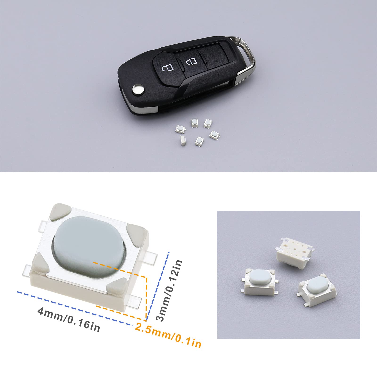 433MHZ 3 Pulsanti Per Opel Vauxhall Astra J Key Per Chevrolet Cruze Flip Key Insignia Zafira C Mokka Cascade Remote Car Key Fob Con ID46 Chip Portachiavi - Foto 4