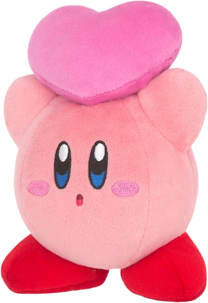 Kirby stuffed Kirby (throwing Friends Heart)