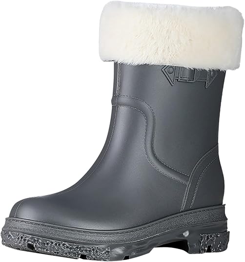 Bottes D’hiver Imperméables Femme – SH 500 - Beige Lin, Beige Lin