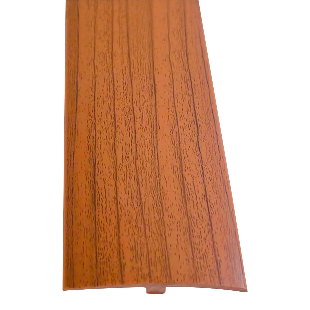Profilé de seuil de porte PVC noyer 5cm x 1m autocollant moquette carrelage