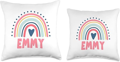 Miniatura 3 de Emmy Name Custom Woman Myth Legend Pink Birthday Party Throw Pillow, 16x16, Multicolor