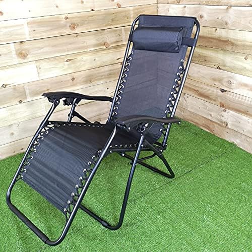 Textoline Reclining Garden Chair Amazon.co.uk Garden