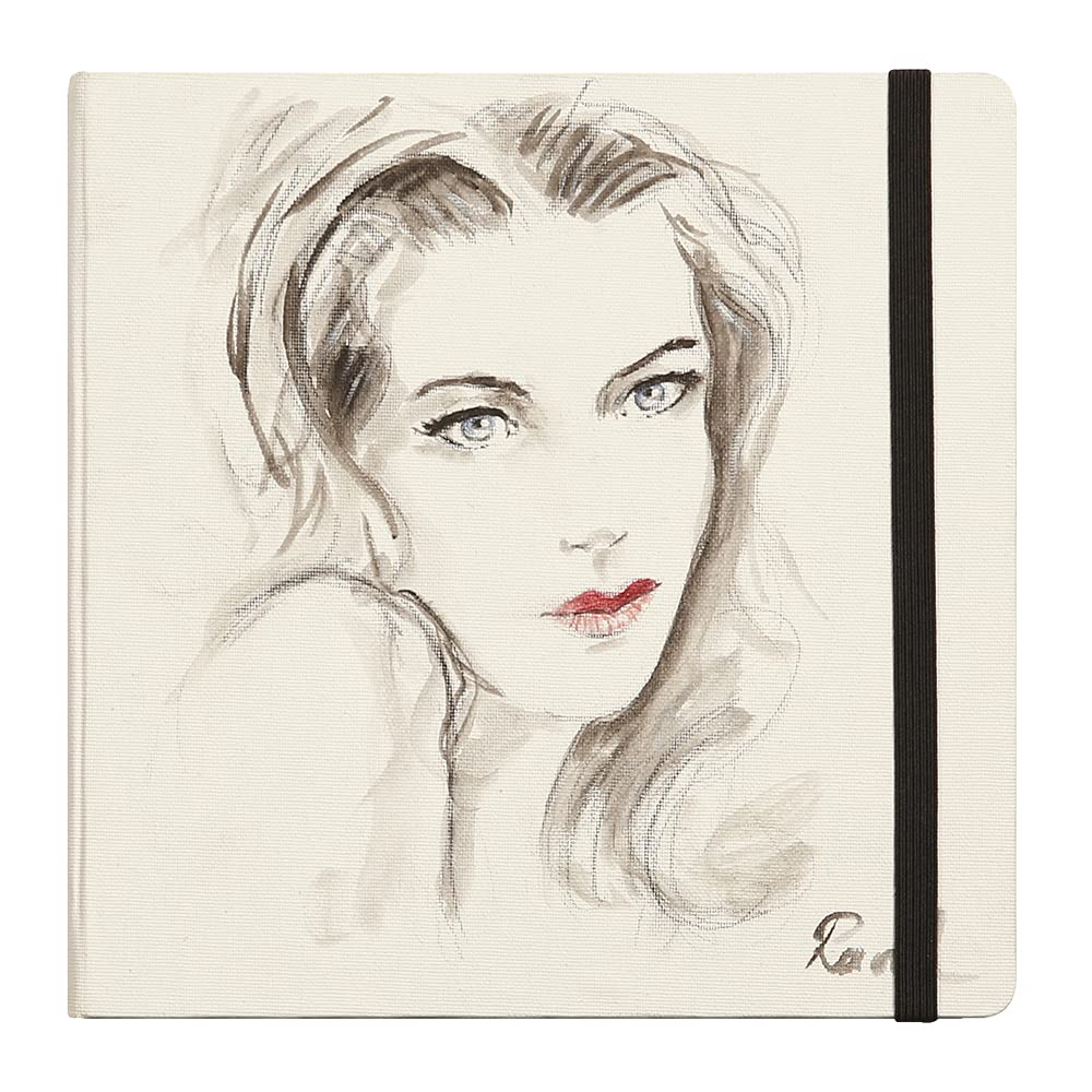 Clairefontaine 975443C szkicownik z oprawą płócienną 21x21 cm 24 arkusze