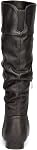 DREAM PAIRS Women's Wide Calf Knee High Pull On Slouch Fur lined Fall Winter Boots