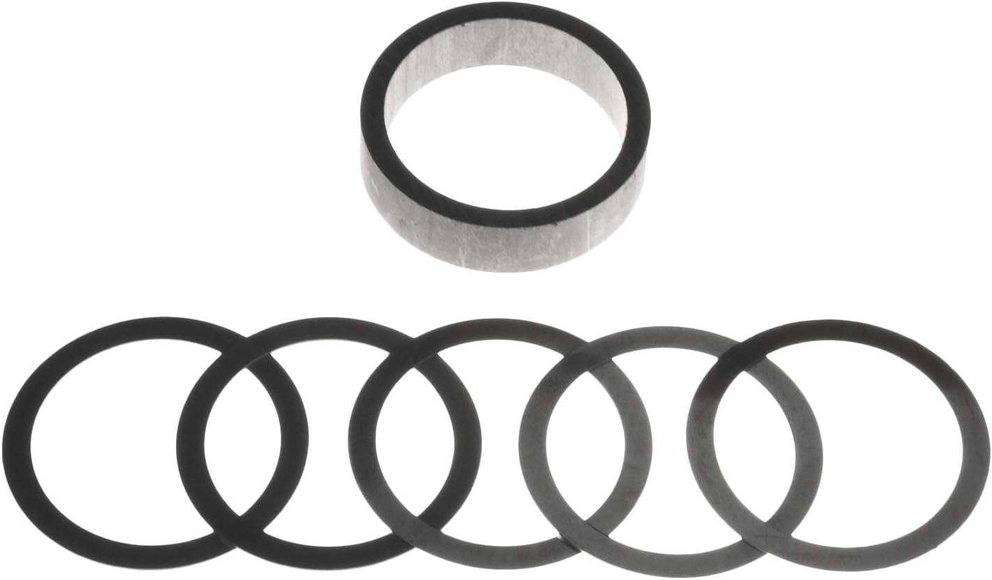 Richmond Gear Solid Pinion Spacer & Shim Kit for Ford 7.5", 8.8" & 9.0" Differentials – Differential Pinion Bearing Spacer, Replaces For Motive Gear 4105, SS9