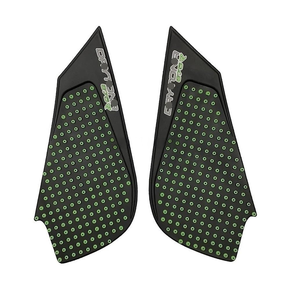 Protections réservoir Moto Kit De Protection Et Fixation pour Réservoir Moto (Autocollants Inclus) - Pièces Rechange pour 675 (2006-2013)