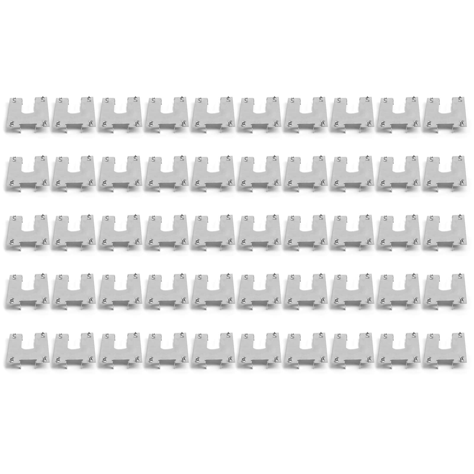 Kalttoy Multicolor 50Pc / Set Photovoltaic Grounding Washer Solar Grounding Conductive Sheet Gasket Solar Panel Cable Clamp Clip Clip For Computers Electrical Pool Pump Metal Boxes Gasket Washer Conductive