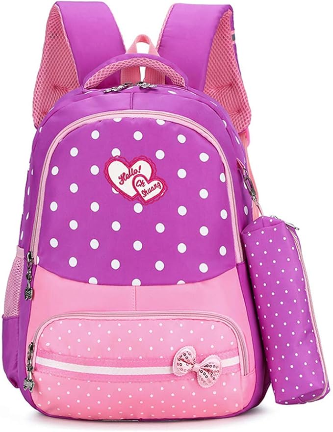 Mädchen Rucksack für Mädchen Multi-Compartment Secondary School Tasche