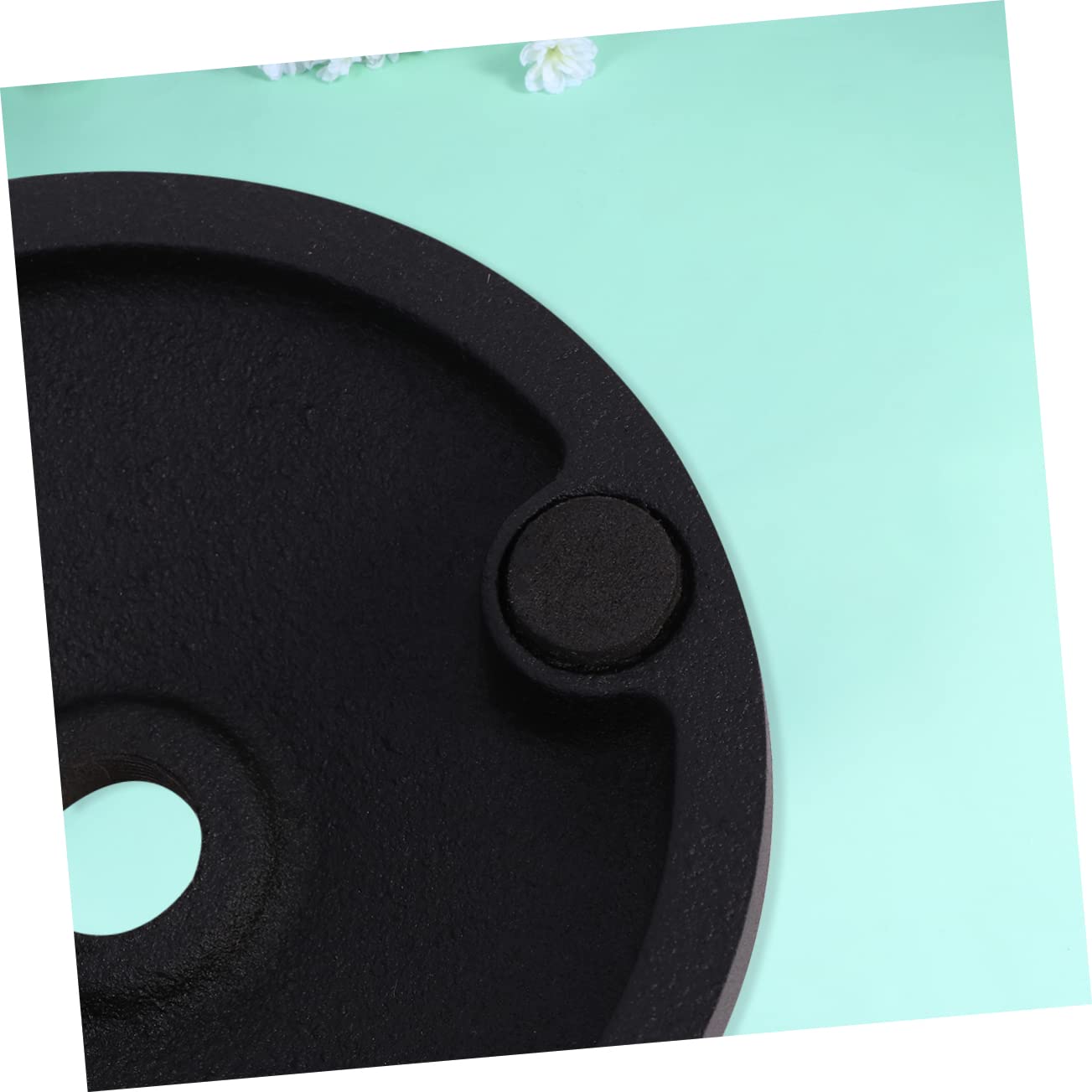 Supporto Microfono da Scrivania Regolabile 27-38cm, Base Tonda | Nero in Metallo, Tubo Flessibile, per Podcasting e Home Live, Back To School Party