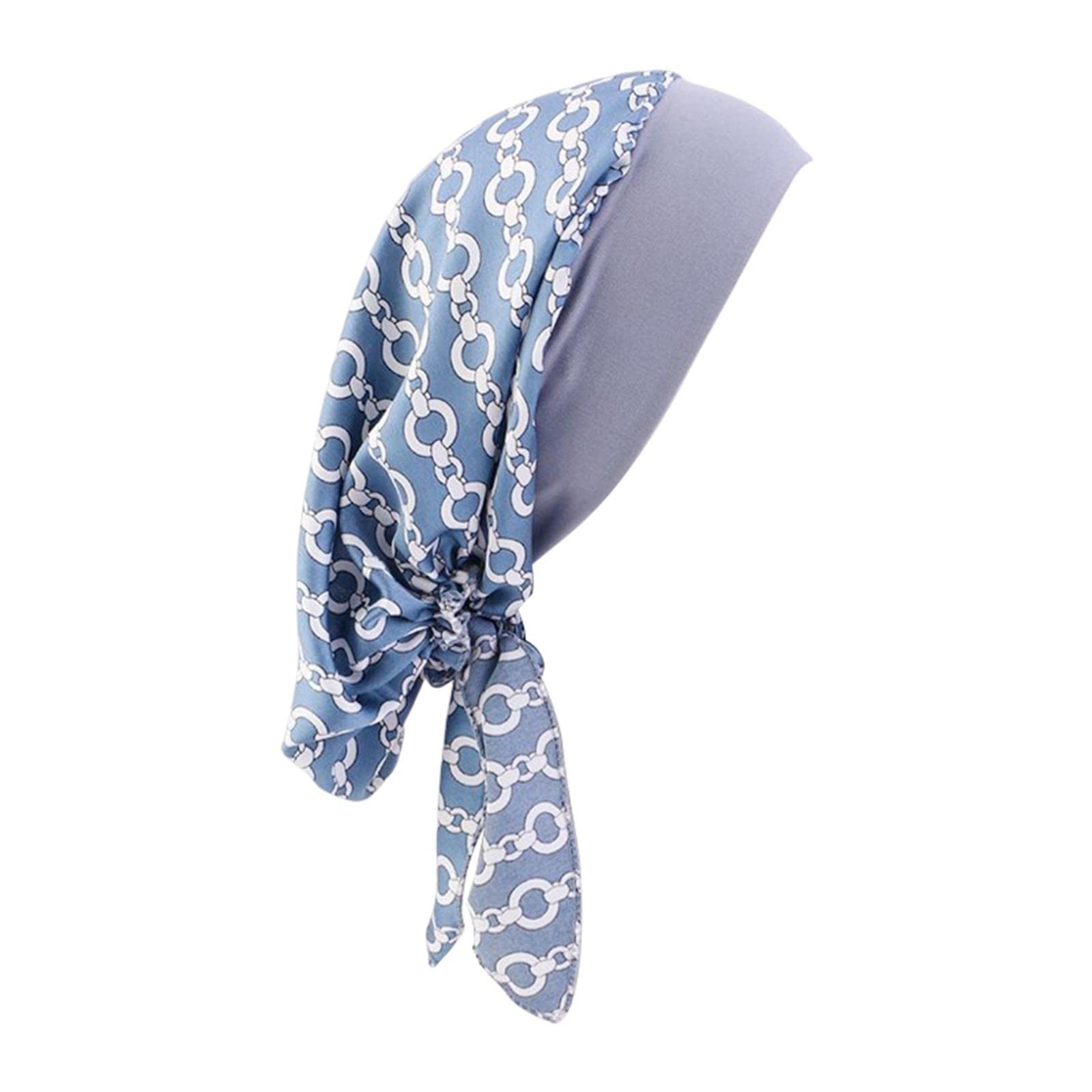 ZOOMELLA Fashion Women Beanie Hat Cancer Women Wrap Gym Festival Chain Grey Blue| Clothing, Shoes & Accessories|Womens Accessories|Hats-image-17