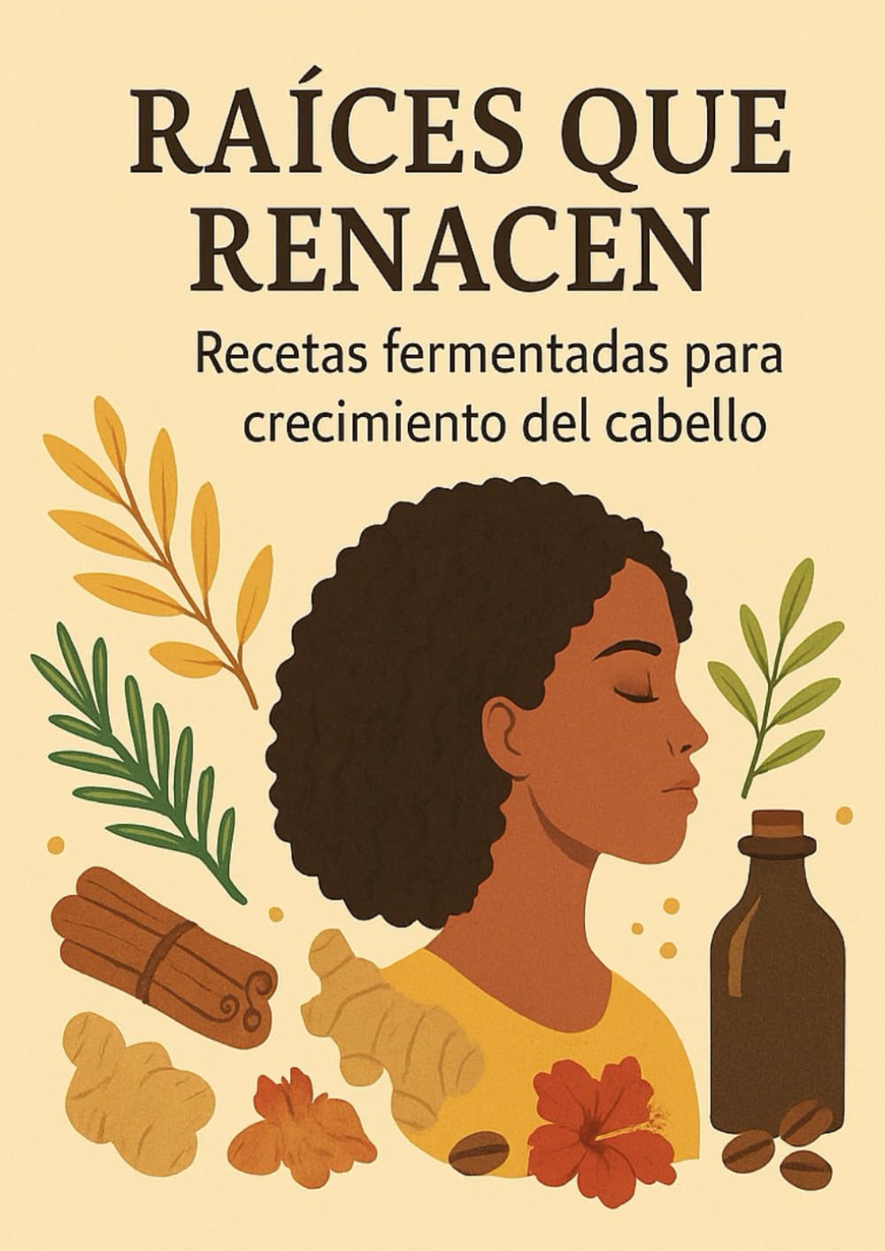 Raíces que Renacen: Recetas naturales, transformación interior y el renacer de una mujer que venció la alopecia