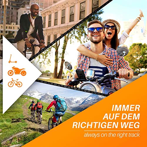 Support de vélo moex LG K61 housse guidon rotative étanche noir - 5