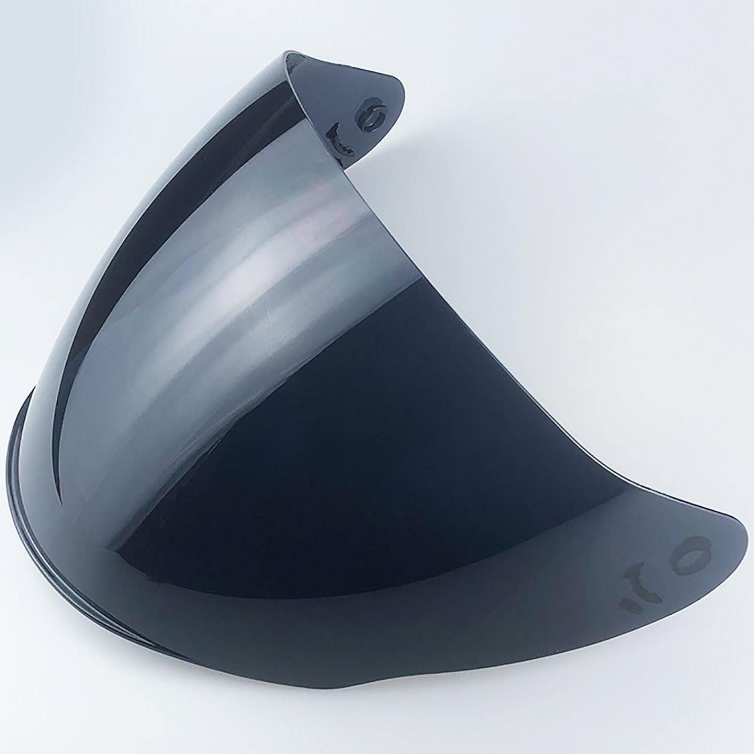 ZJHFDC Motorcycle Helmet Visor for LS2 of608, Windproof Anti Scratch Helmet Visor Replacement Motorcycle Accessories,normal-Bblack