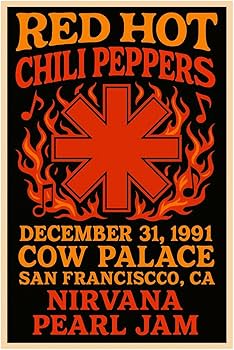 Amazon.com: Posters Forever Red Hot Chili Peppers Concert Poster