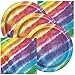Tie Dye Themed Birthday Party Plates and Napkins (Serves 32)